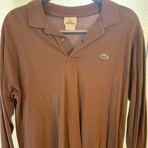 Men’s Lacoste Long Sleeve Polo - Medium (5)